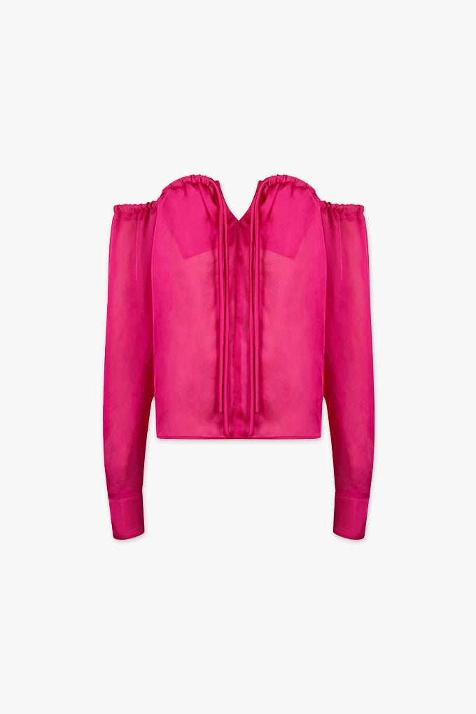 Best Sellers Women's Travel Garments Best Sellers CAMILLA TOP | FUSCHIA