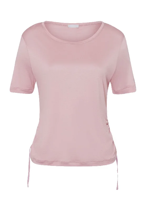 Style Redefined Women's Wardrobe Apparel Style Redefined Lou Flowy Top With Side Ruching | Pale Pink 78985-1387