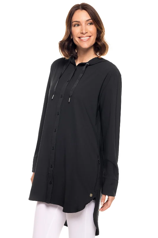 Sale Event, Prices Rock Women's Casual Garments Sale Event, Prices Rock Women's Palma Aire Beach Shirt | Black