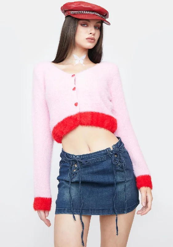 Stylish Outerwear Clothes For Women Latest Trends Warm Fuzzies Cropped Cardigan