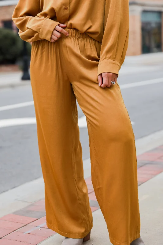 Women's Holiday Attire Trend Leading Collection FINAL SALE - Serene Beauty Wide Leg Pants