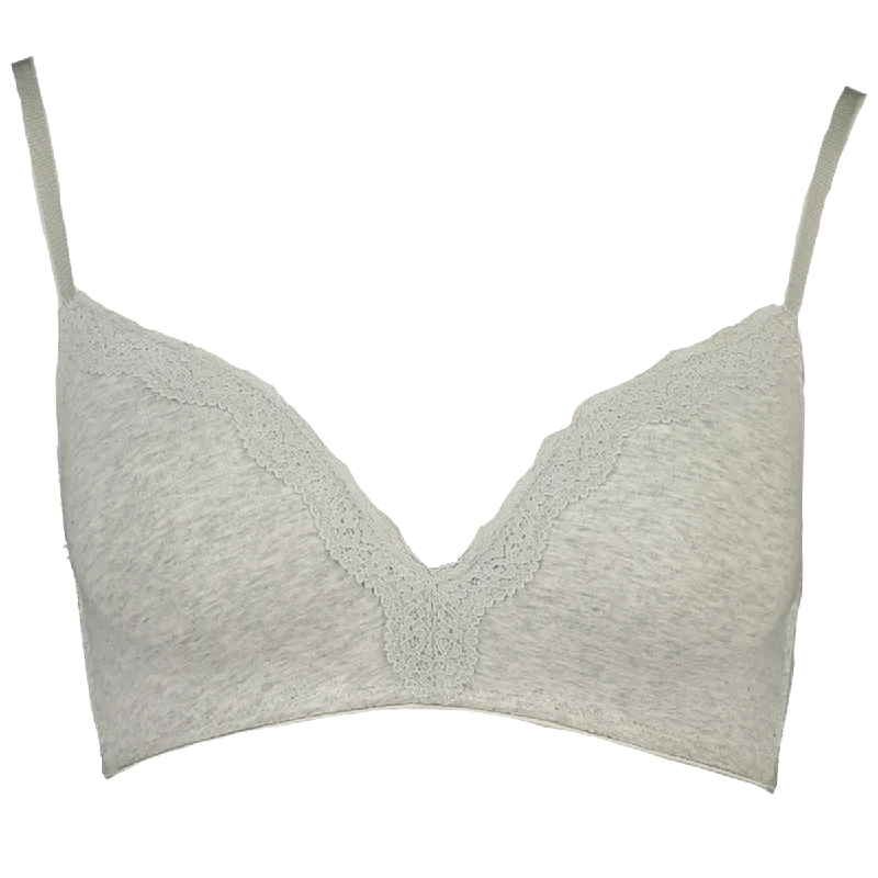 Women's Timeless Attire Premium Style Lace Trim Bra