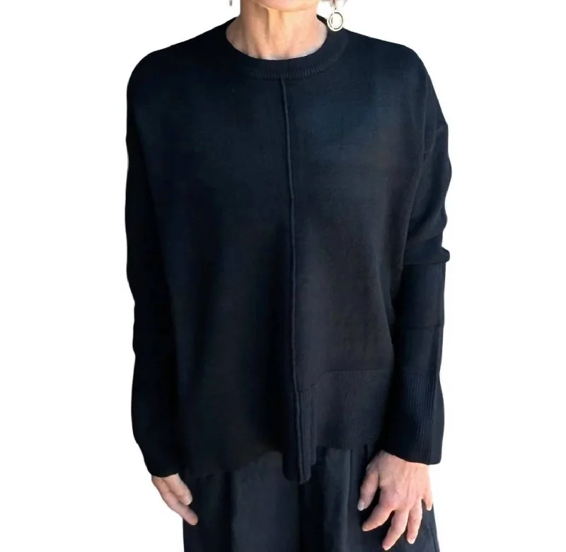 Women's Versatile Apparel Budget Saver Basic Sweater In Black