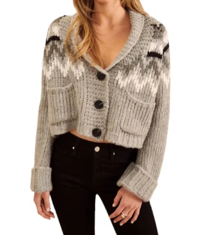 Women's Casual Wear Clothing Chic Trend Collection Brady Sweater In Blackcomb