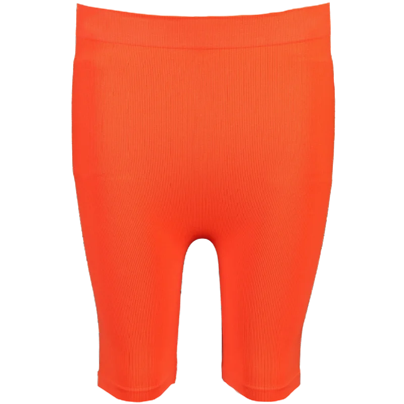 Women's Athletic Garments Minimalist Fashion Sale Seamless Orange Tights