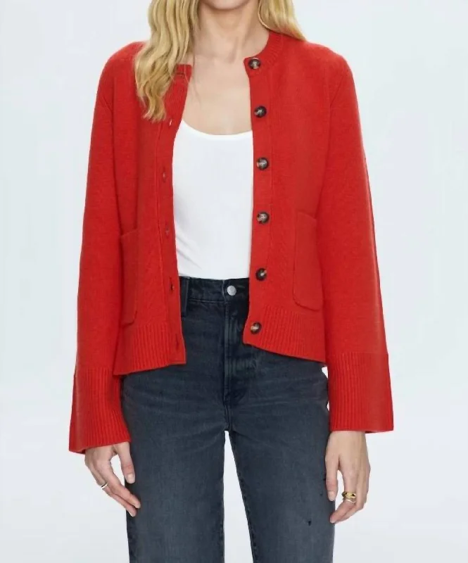 Women's Everyday Apparel Polished Style Deals Dani In Rouge