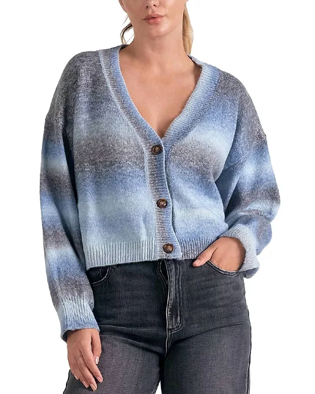 Comfortable Outfit For Women Special Offer For You Sweater Cardigan V Neck In Blues