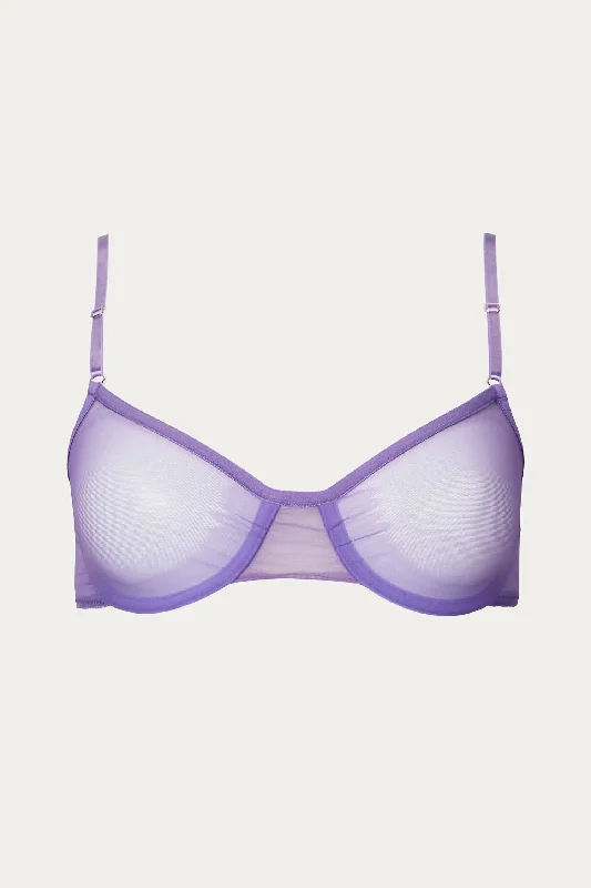 Comfortable Women's Clothing Hurry Before It'S Gone Whisper Underwire Bra In Violet