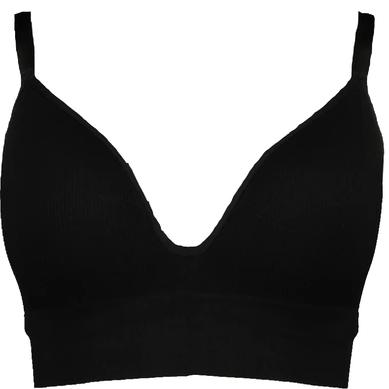 Women's Vacation Attire Stylish Savings Plunge Seamless Bra