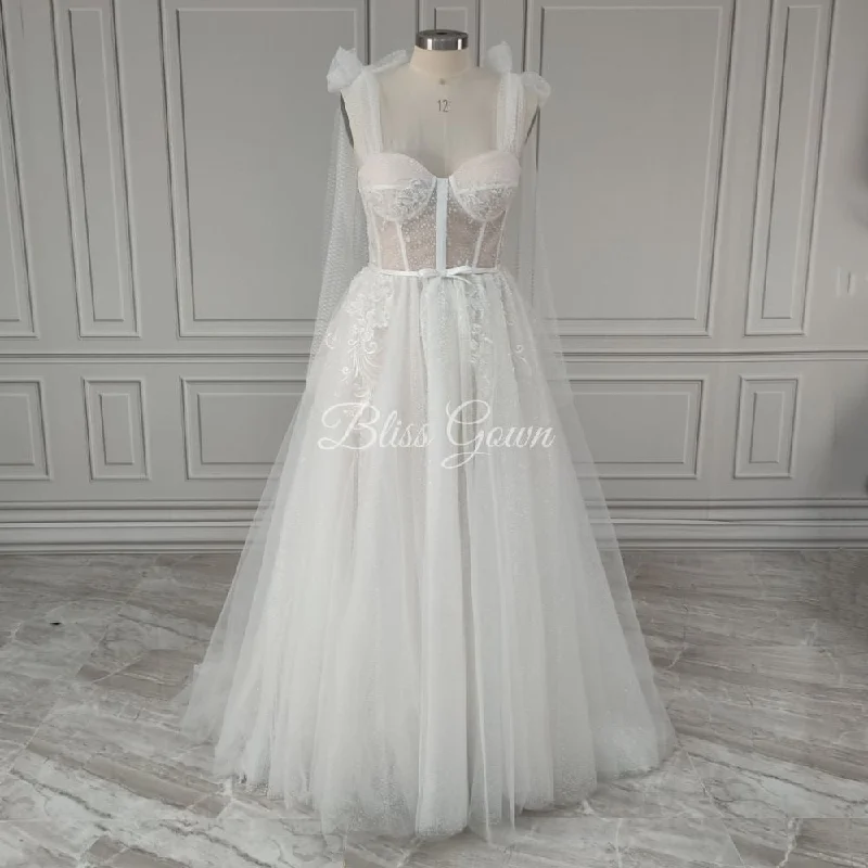 Women's Holiday Apparel Chic Style, Always In Vogue Coastal Charm Wedding Gown