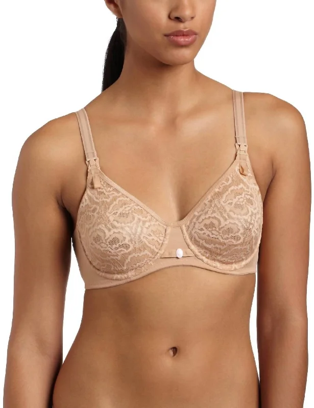 Women's Clothes For Special Occasions Contemporary Chic Promotions Underwire Nursing Bra In Skin