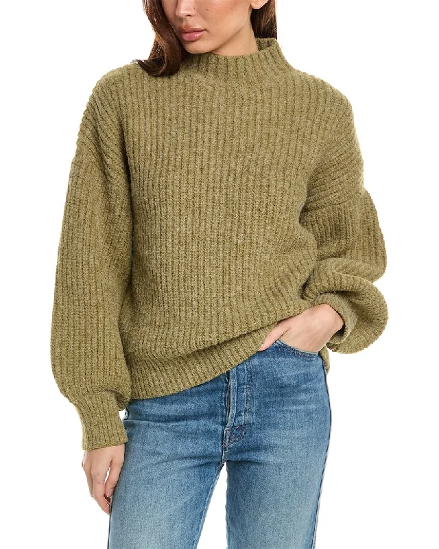 Women's High-Fashion Garments Daring Fashion Promotions Oat New York Colorblock Sweater