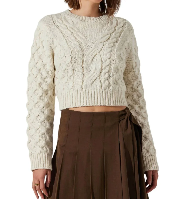 Women's Formal Clothes Seasonal Picks Caila Sweater In Off White