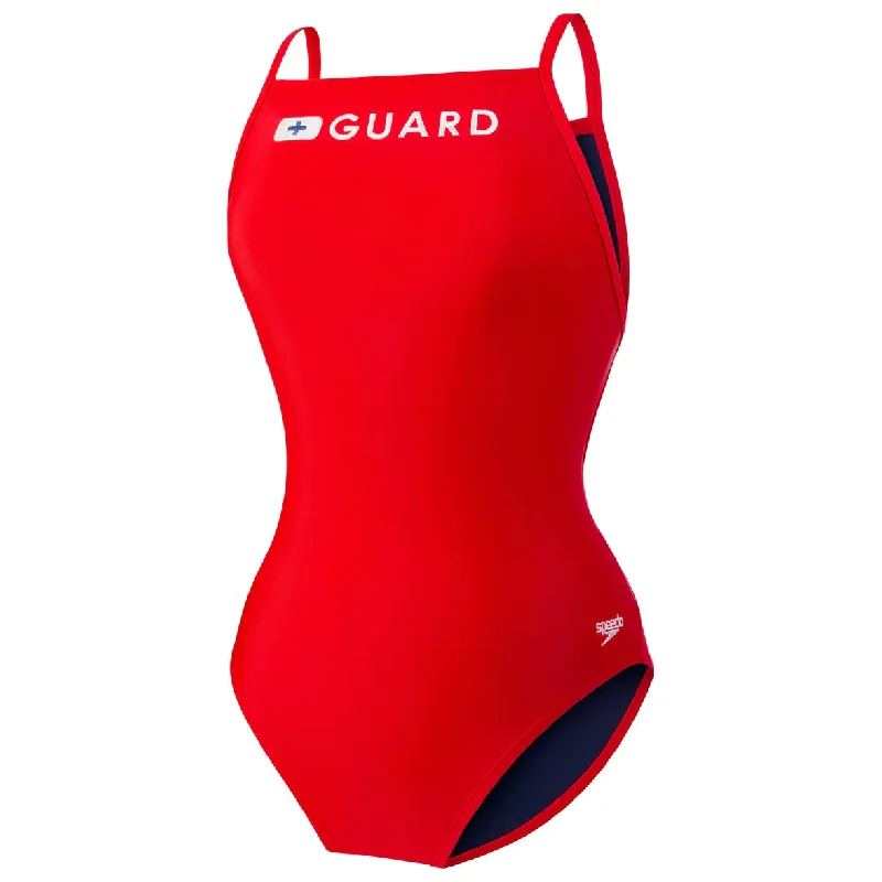 Women's Casual Apparel Trendy Street Style Speedo Guard Pro LT Crossback One Piece