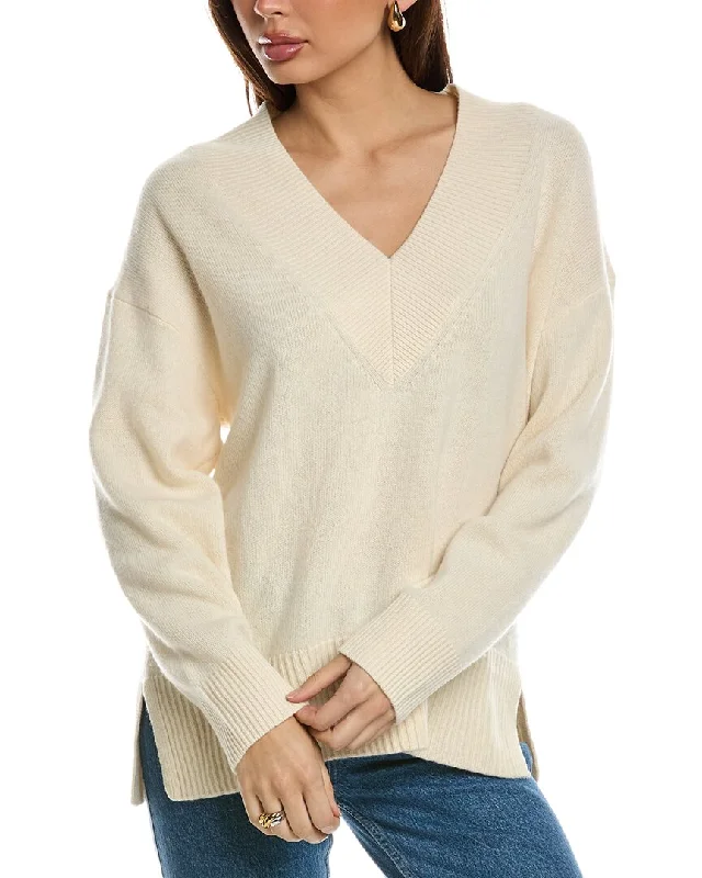 Stylish Women's Attire Relaxed Style Reiss Seren Oversized Wool & Cashmere-Blend Sweater