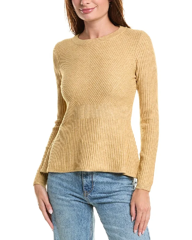 Elegant Women's Evening Garments Casual Yet Chic Sales Nanette Nanette Lepore Rib Sweater