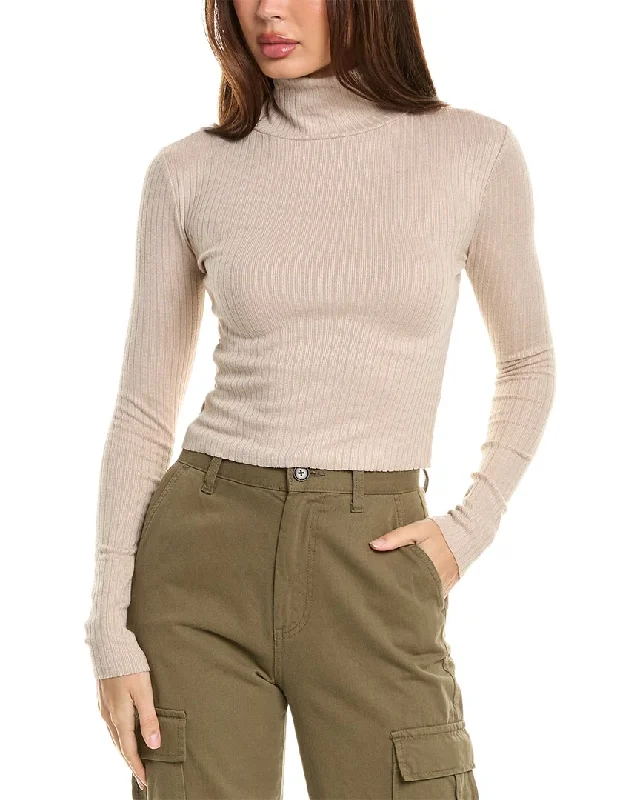 Women's Festive Attire Fashion Forward Socialite Knit Turtleneck Sweater