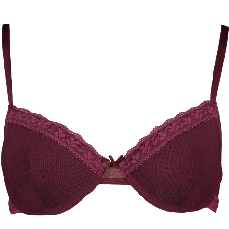 Women's Festive Attire Imeless Style Textured T-Shirt Bra