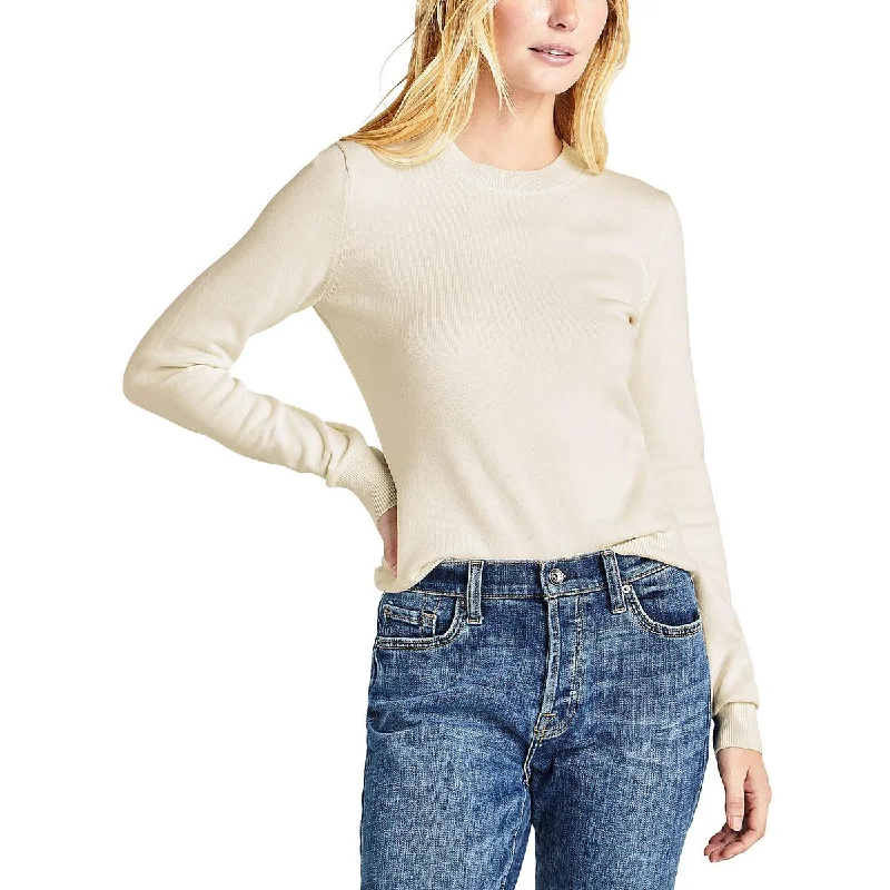 Women's Contemporary Clothing Best-Sellers James Womens Silk Blend Crewneck Pullover Sweater