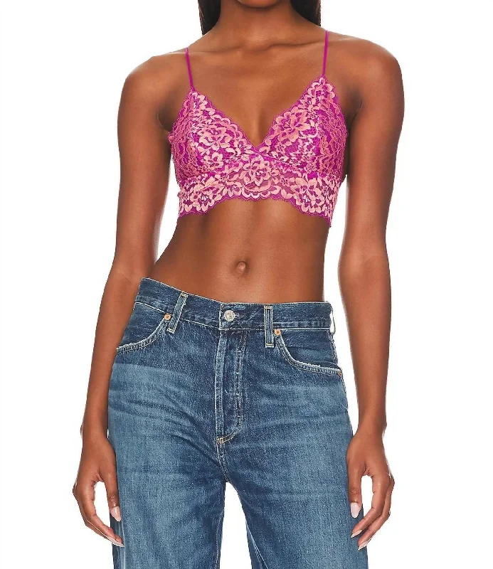 Formal Clothing For Women Shop Sale Items Pret A Porter Bralette In Cape Fuchsia