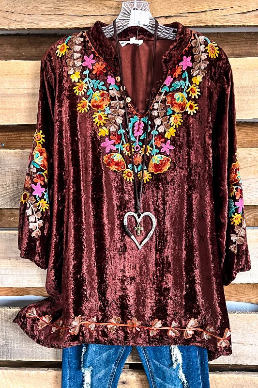 Summer Deals AHB EXCLUSIVE: Life With Passion Top - Brown