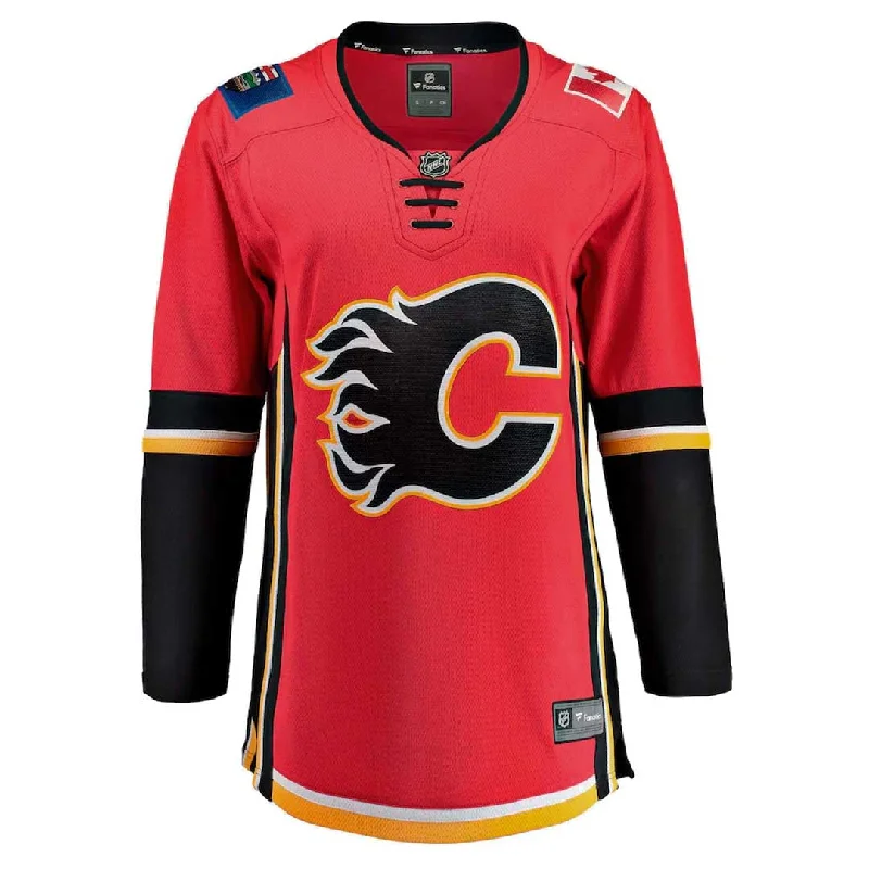 Smart Casual Deals Fanatics - Women's Calgary Flames Alt Breakaway Jersey (879W CALX 2C BWX)