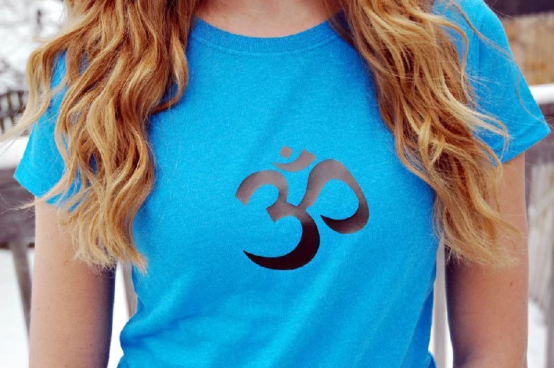 You'll Love Us Because Womens OM Shirt Blue