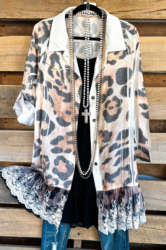 Big Savings AHB EXCLUSIVE: Mindfulness Harmony Top -Leopard