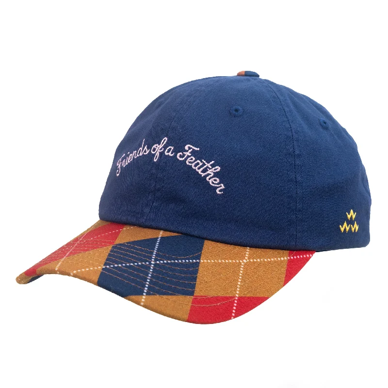 Timeless Elegance Redefined Golf Together Argyle Rad Cap - Navy