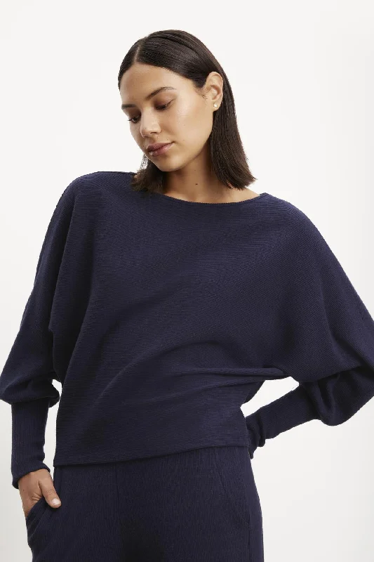 Flash Sale Starts MACKAY BRUSHED RIB TOP