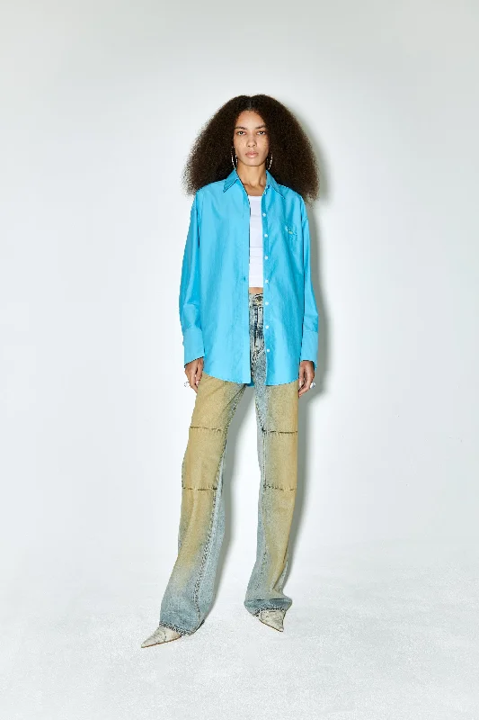 Relaxed Style CAREL shirt turquoise