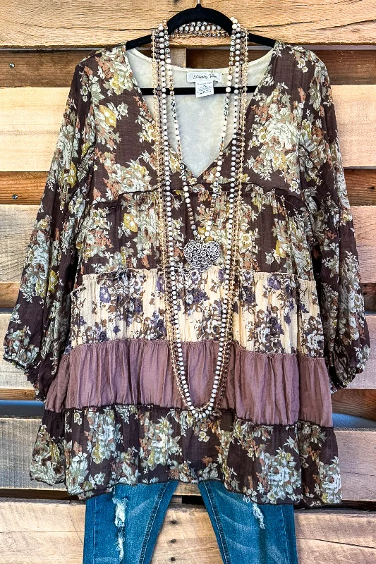 Casual Yet Chic Sales Unwavering Love Top - Brown/Mocha