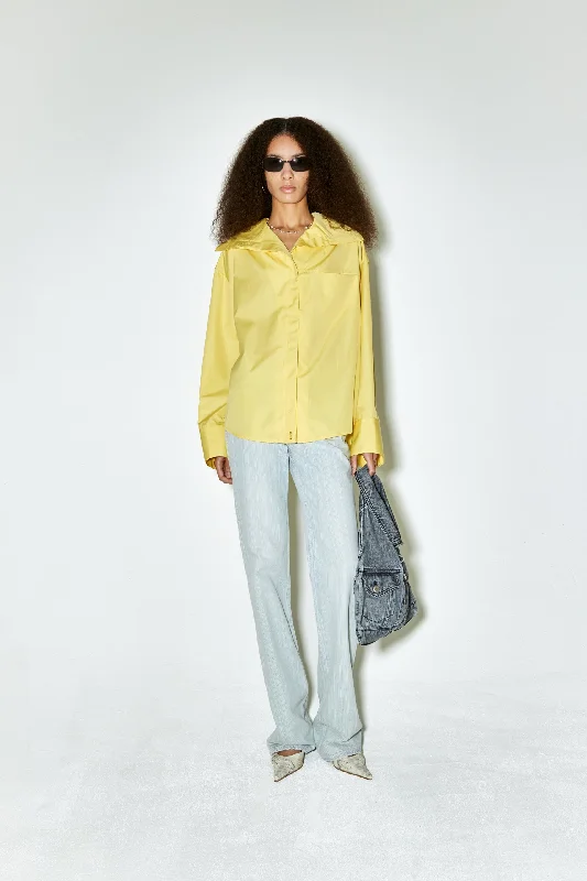 Spring Fashion CHRIS shirt light yellow