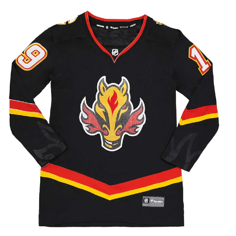 Winter Warehouse Sale Fanatics - Women's Calgary Flames Matthew Tkachuk No.19 Breakaway Jersey (879W 00M2 H35 005)