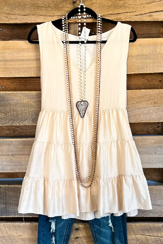 Limited Time Flash Sale Summertime Love Top - Beige