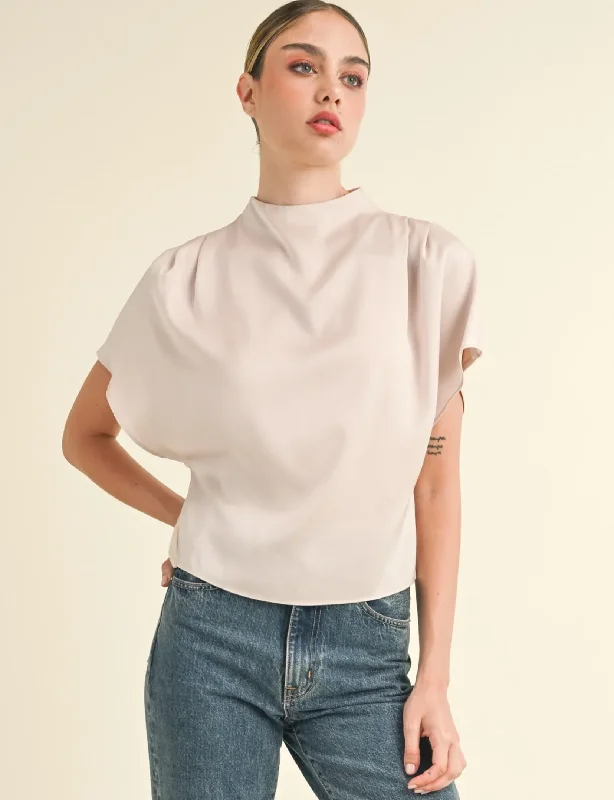 Romantic Fashion Discounts Jeannie Top, Stone