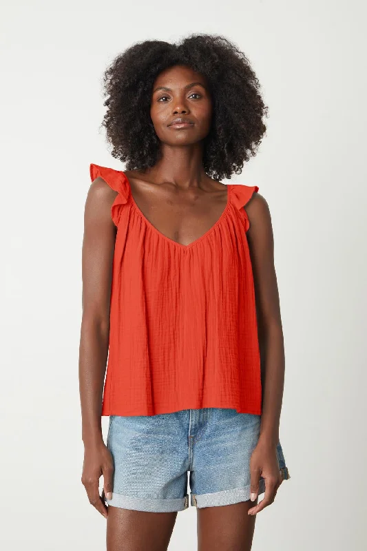 Classic Modern Offers ANETTE COTTON GAUZE TOP