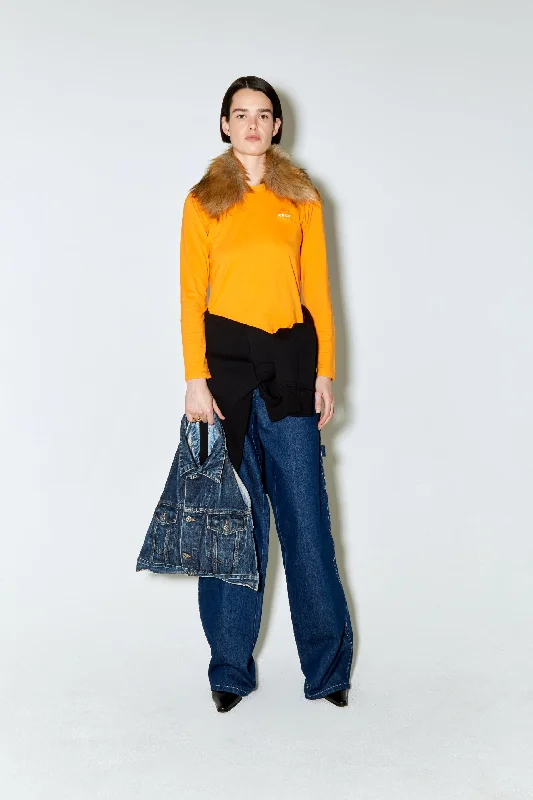 Elegant Fashion Offers TEIXA top orange