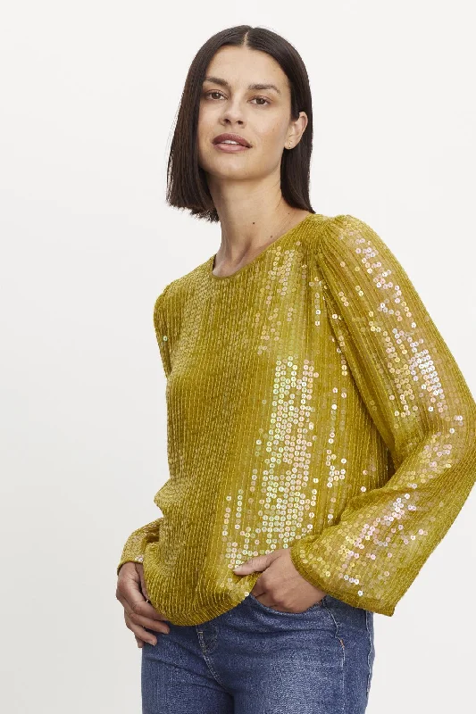 Fashion Essentials EVIE SEQUIN TOP