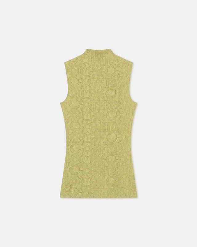 New Season Fashion Preview Annyka - Totem Plissé Top - Pistachio