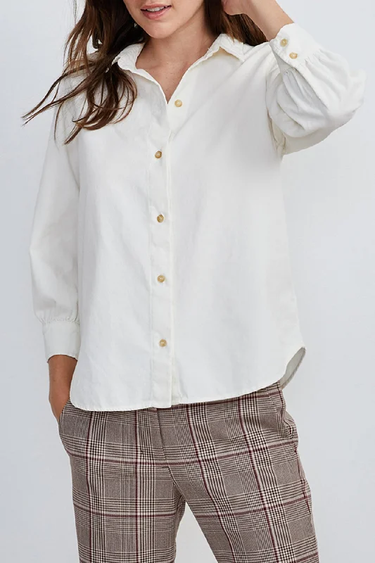 Elegant Style SUKI CORDUROY BUTTON-UP SHIRT