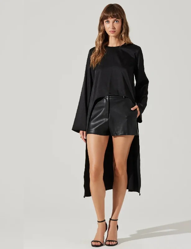 On-Trend Fashion Offers Safiya Top, Black