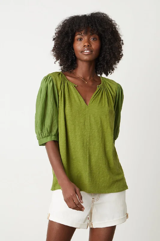 Fashion Sale MALLORY PUFF SLEEVE TOP