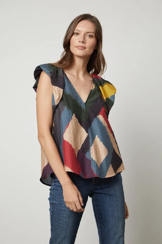 Dive Into Trendy Styles TAMARA PRINTED TOP