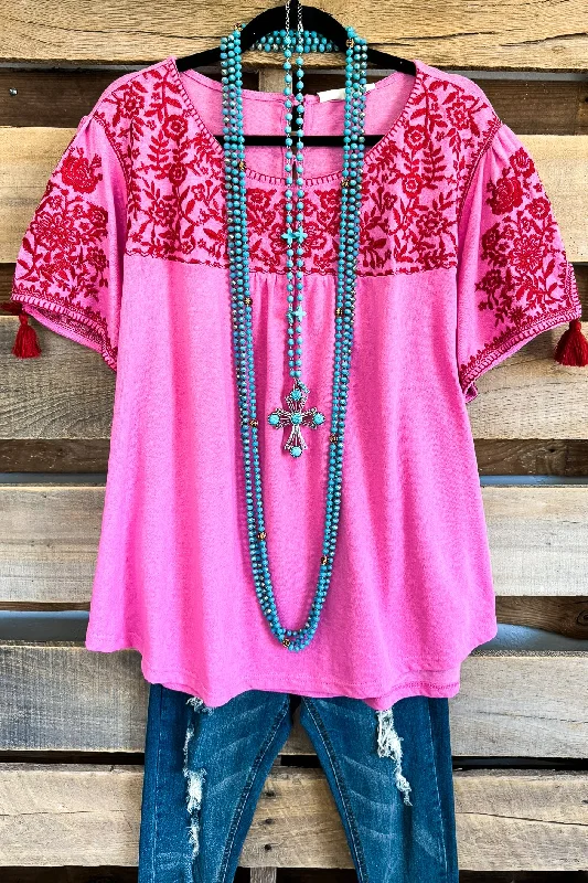 Limited Time Frist In Line Top- Hot Pink