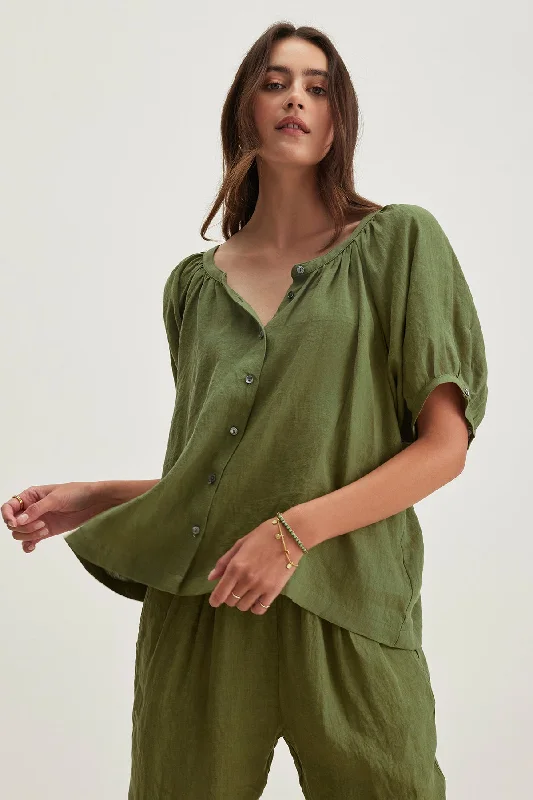 Massive Selection Sale JAIMI LINEN TOP