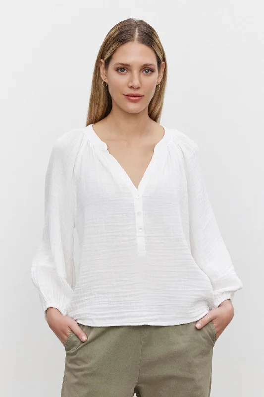 Exclusive Sale VIVI COTTON GAUZE TOP