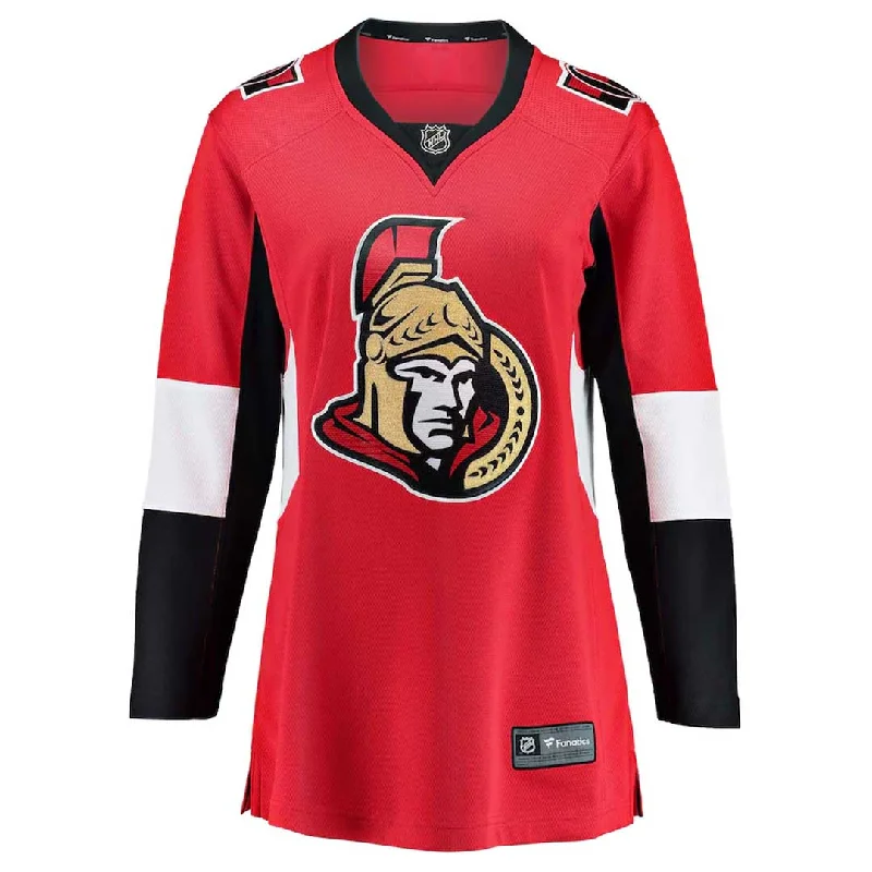 Romantic Fashion Discounts Fanatics - Women's Ottawa Senators Home Breakaway Jersey (879W OSEH 2AB BWH)