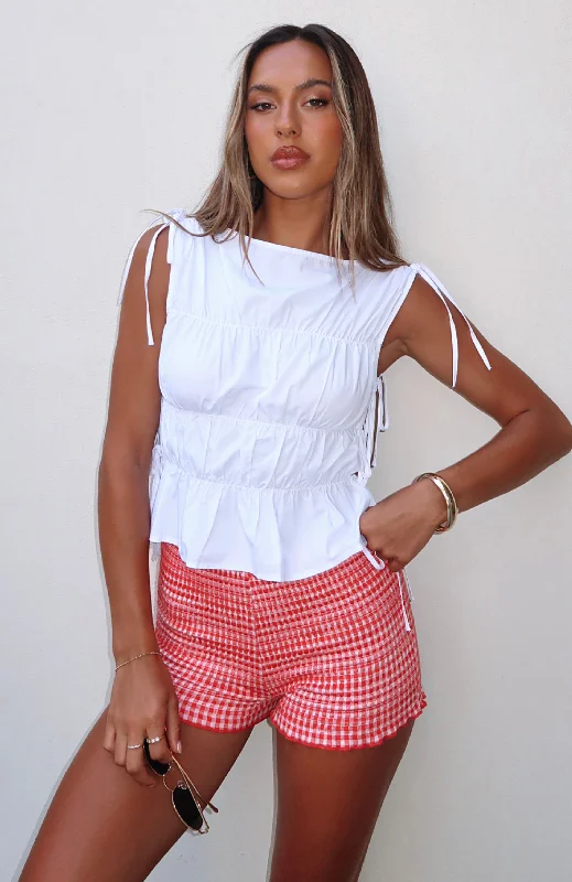 Modern Fashion Sale Friday Feeling Top White