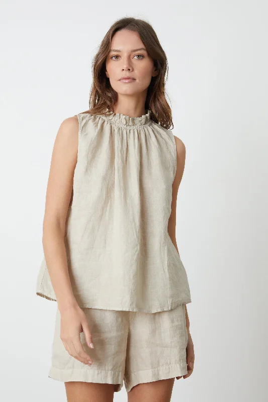 Timeless Style Promotions NOVA LINEN TOP